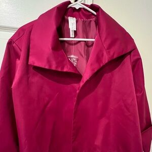 Chic Magenta Blazer by Wynn Collection. Size XS. 22” PtP. NWOT.